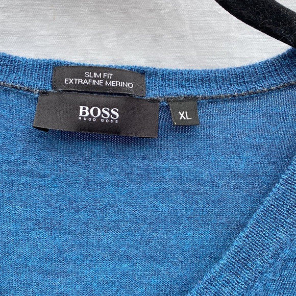 Hugo Boss V-neck Dress Sweater - Picture 6 of 8